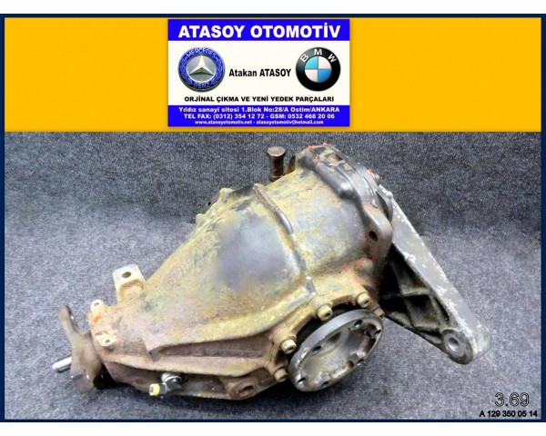 MERCEDES W129 SL320 DEFRANSİYEL 369 - 1293500514 A1293500514 A 129 350 05 14 W129 SL 369 DEFRANSİYEL MERCEDES 369 DEFRANSİYEL MERCEDES 3.69 MERCEDES W129 SL ÇIKMA DEFRANSİYEL